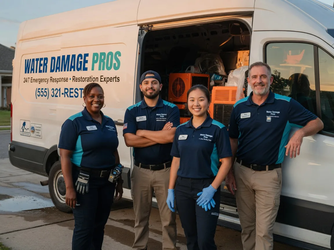 Water Damage Restoration company in Sage, AR